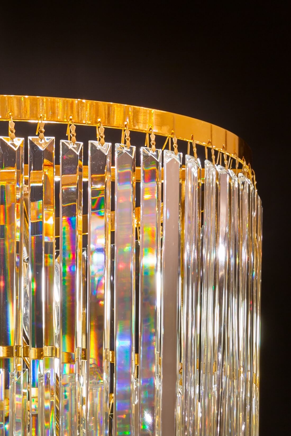 Luxueuze kristallen hanglamp LENNARDA Luxueuze kristallen hanglamp LENNARDA